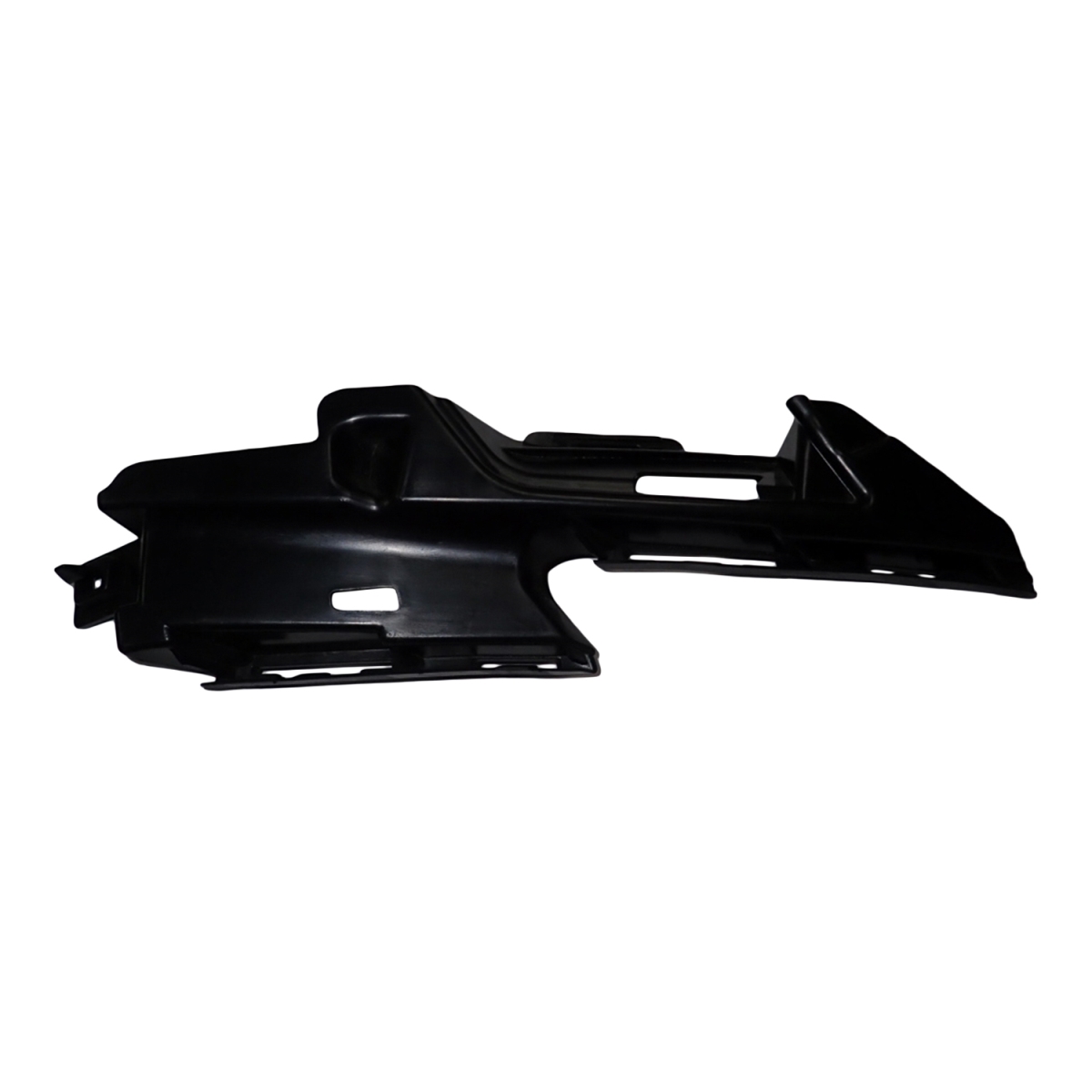 Replacement Front Passenger Side Upper Bumper Cover Support - Black - Individual - Durable PP Plastic & Glass Fiber