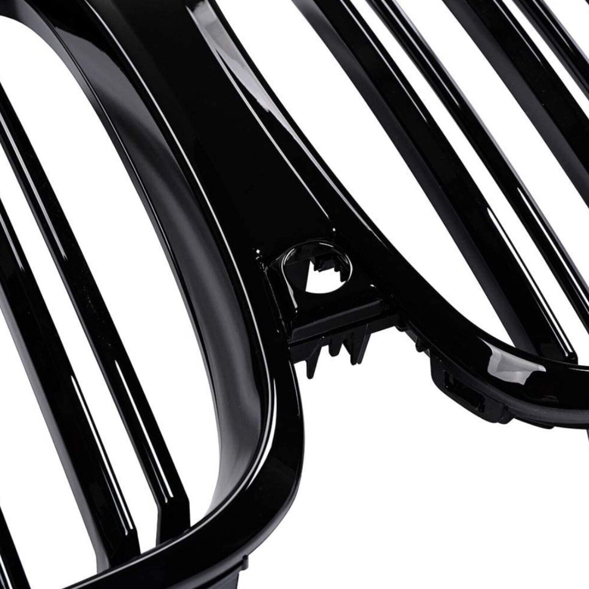 BMW X5 Replacement Front Grille - Black - Single Unit - Durable Alloy