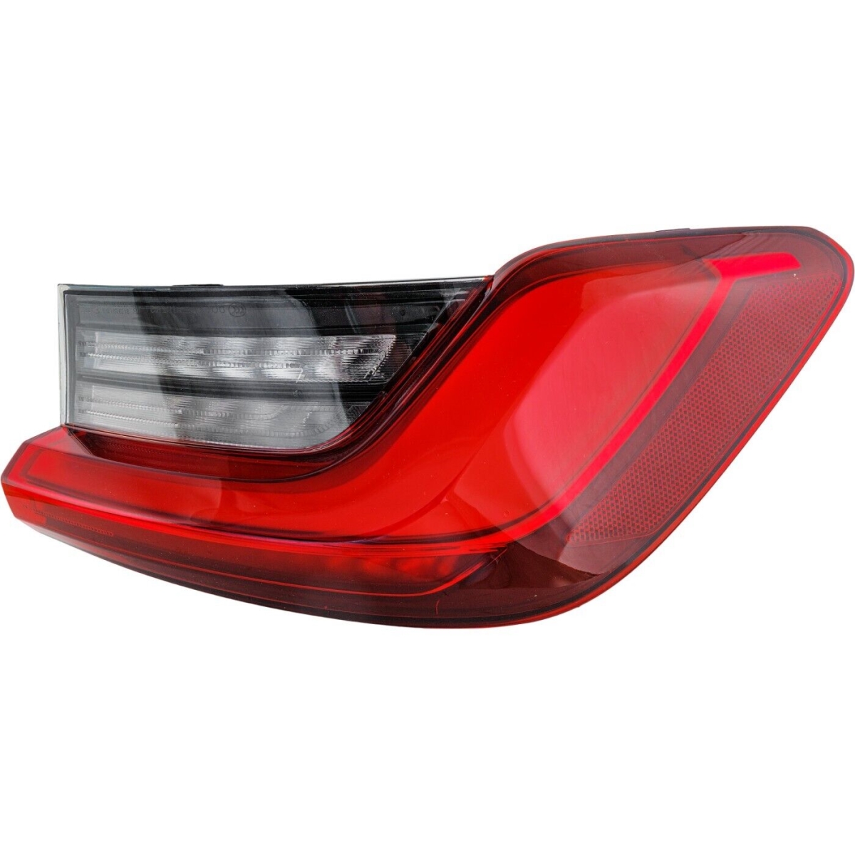Replacement Tail Light Assembly - Black - Direct Fit - Durable Design