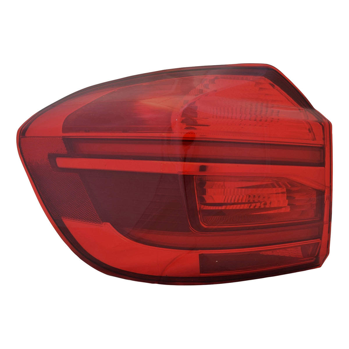 Replacement Driver Side Tail Light Assembly - Black - Single Unit - Durable Design