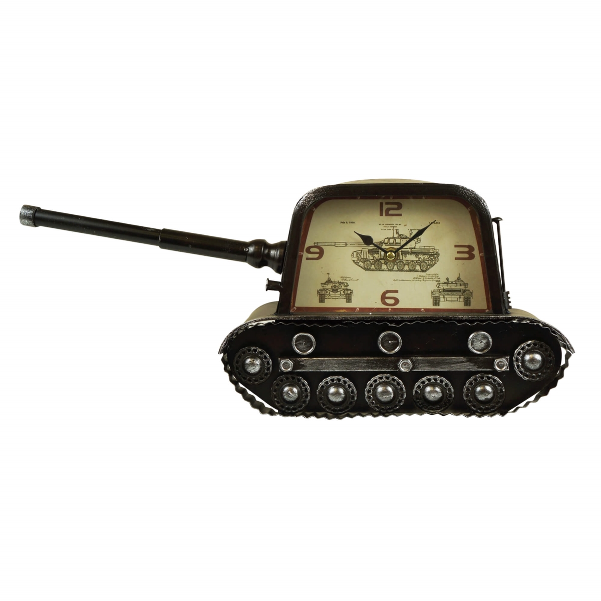 Picture of Mr. MJs Trading BM-YW1801 Tank Table Clock