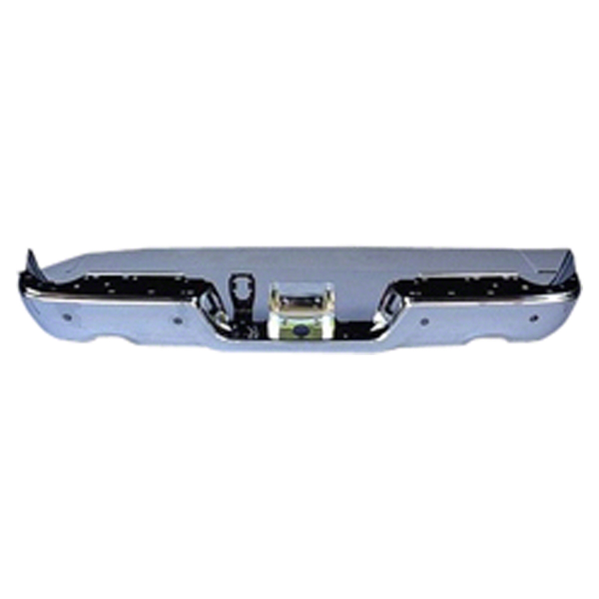 Replacement Rear Bumper Face Bar - Black - Single Unit - Durable Alloy