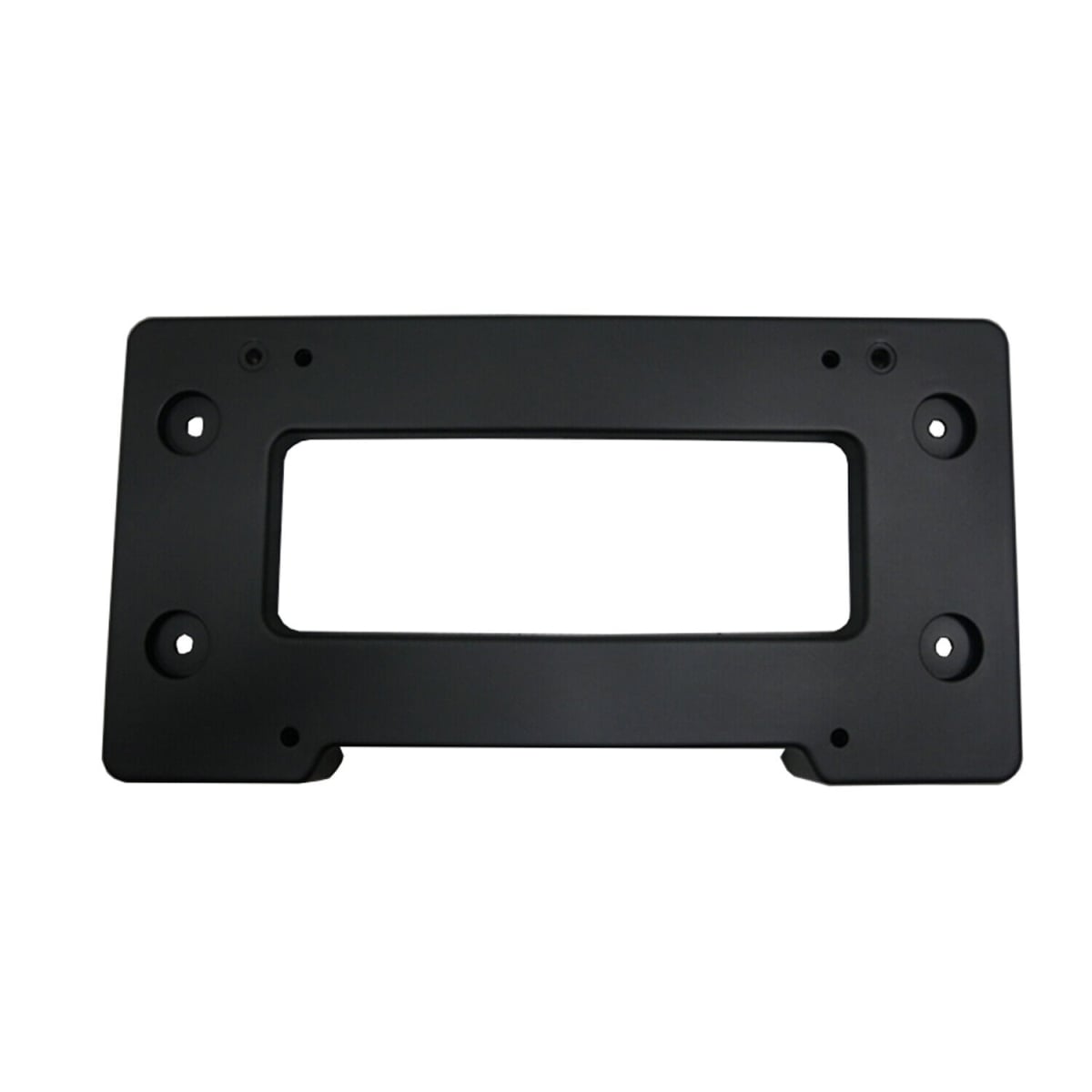 Front License Plate Bracket - Black - Direct Replacement - Durable Design