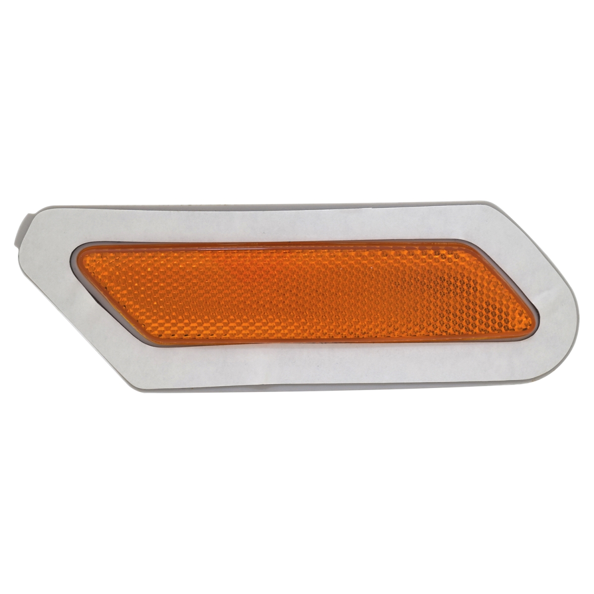 Replacement Bumper Cover Reflector - Black - Single Unit - Direct Fit