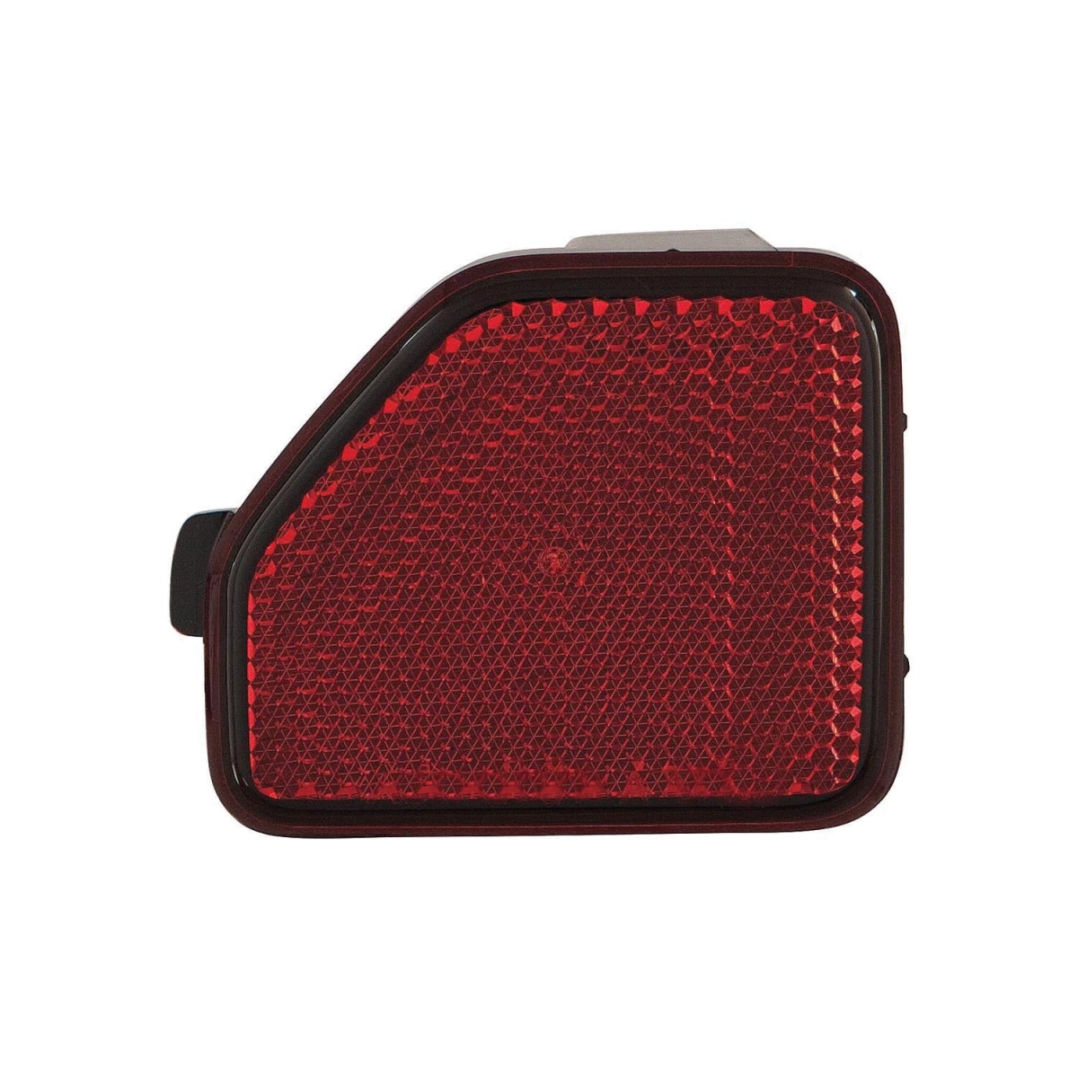 Replacement Rear Bumper Reflector - Black - Single Unit - Direct Fit