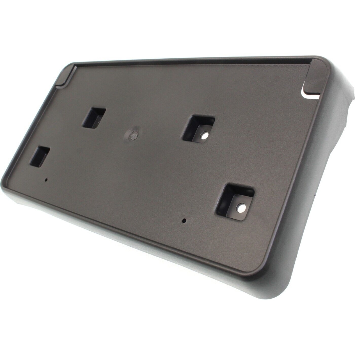Front License Plate Bracket - Black - Direct Replacement - Durable Design