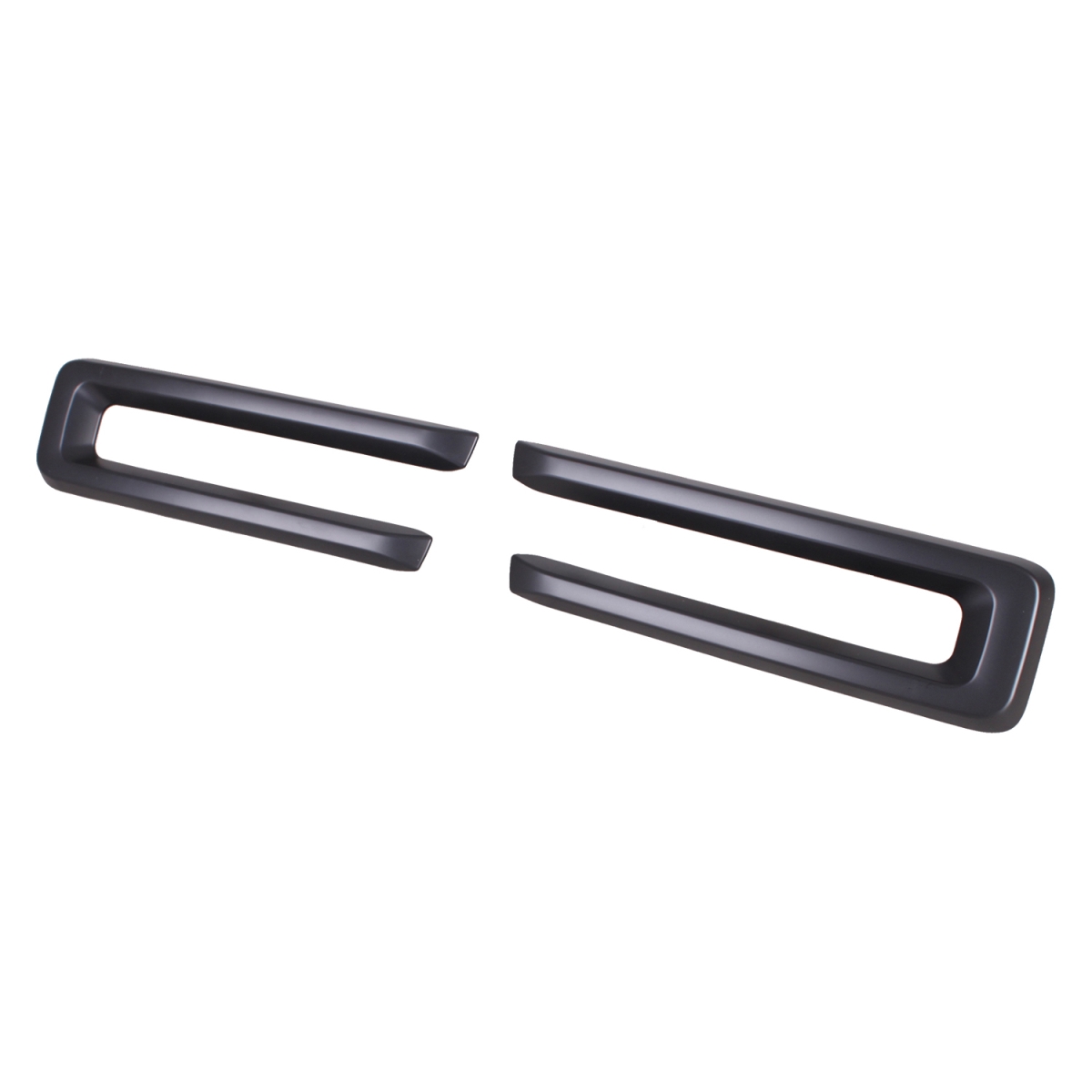 TA-CH1210138C Replacement Grille Trim Ring 2-Piece Set [Nostrils] Painted Gray For RAM PICKUP-RAM-5500 2019-2023(CH1210138C)
