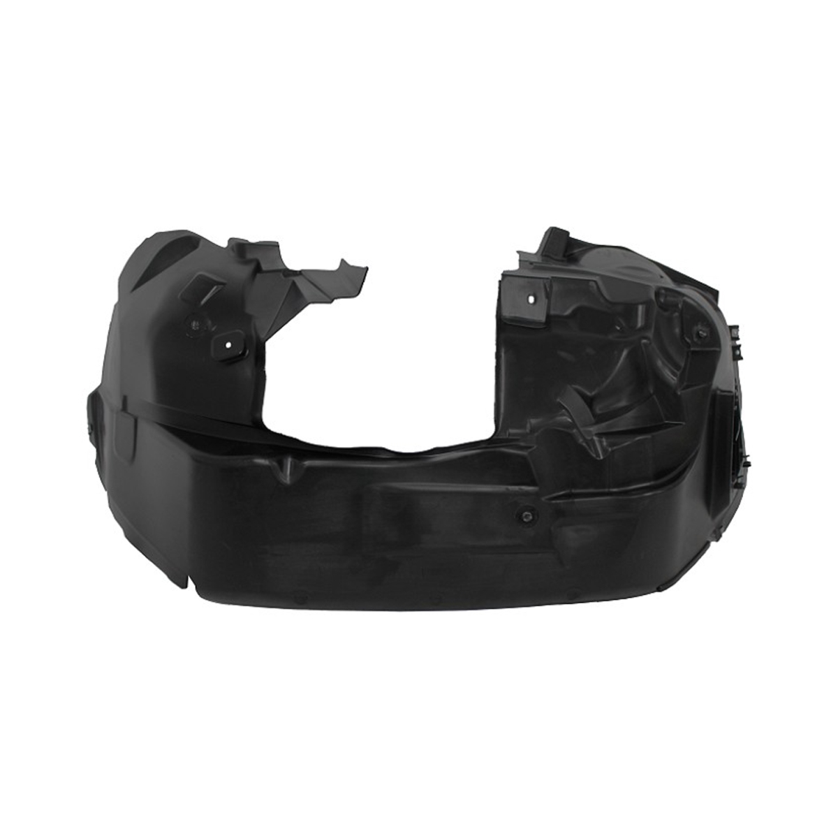 Front Passenger Fender Liner - Black - Direct Replacement - Durable Design