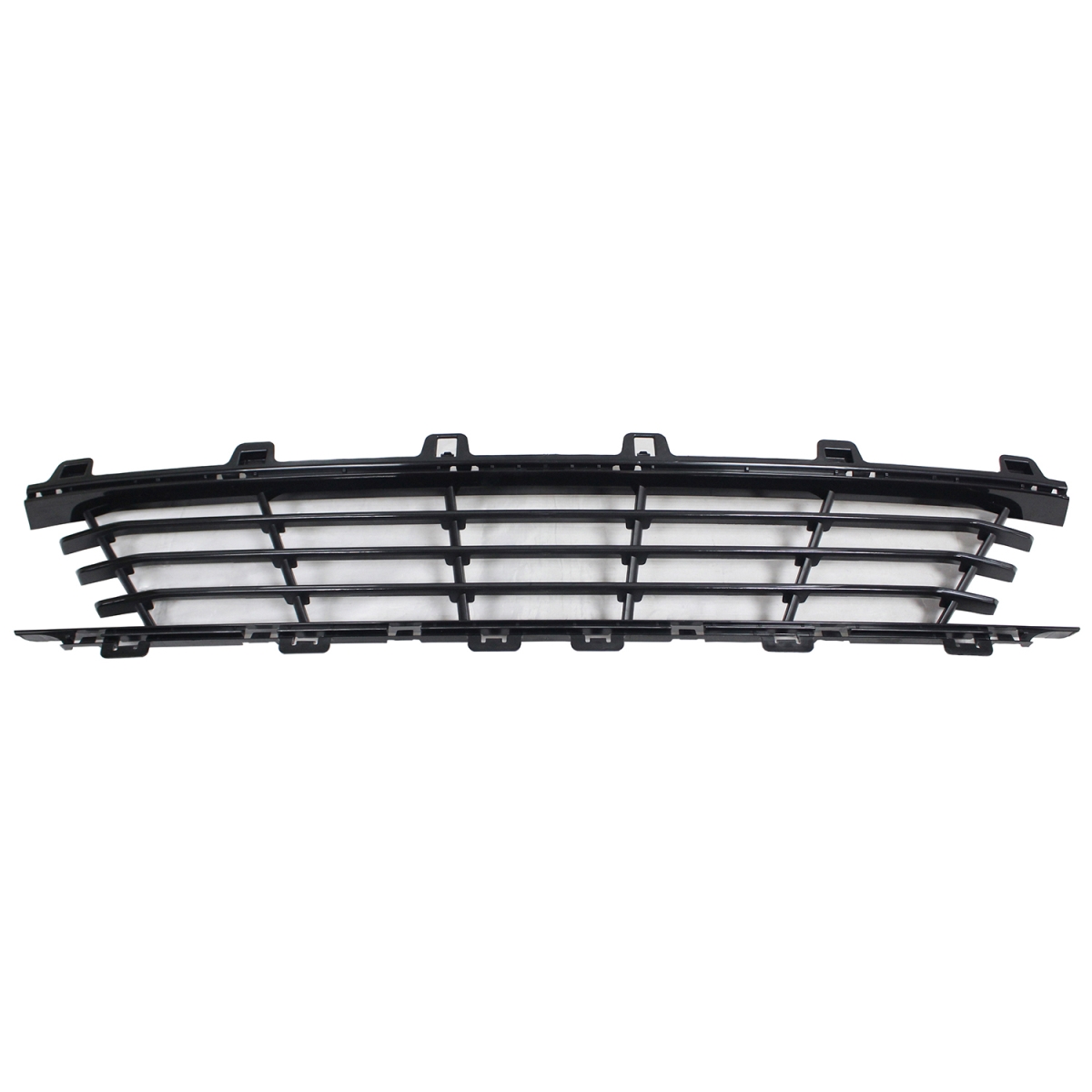 Front Bumper Cover Grille - Black - Direct Replacement - Durable Design