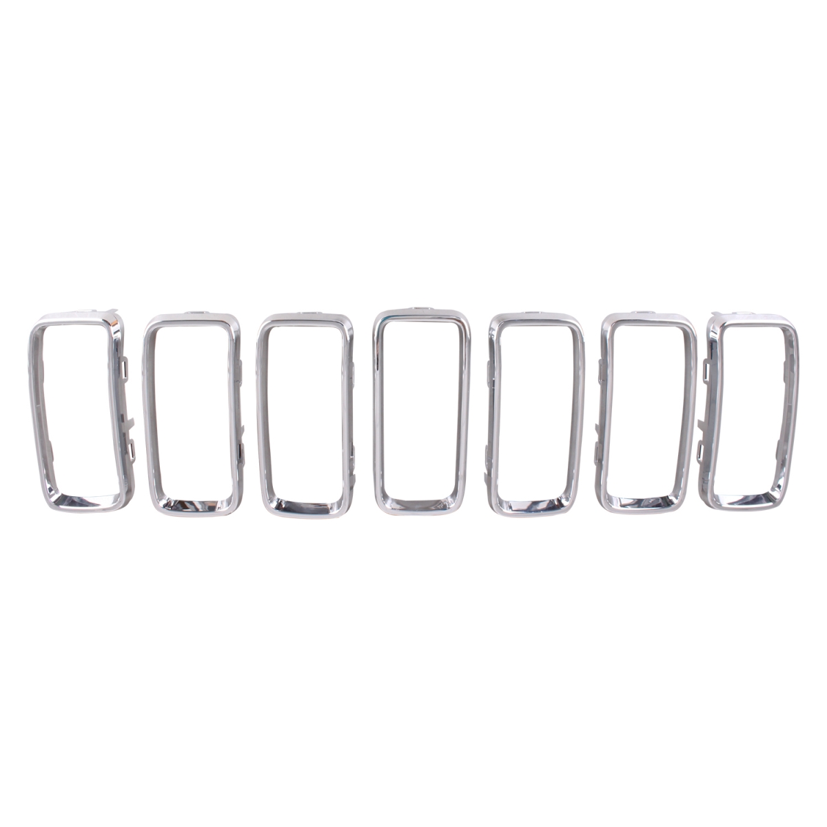 TA-CH1210141 Replacement Grille Trim Ring 7-piece Set For JEEP RENEGADE 2019-2023(CH1210141)