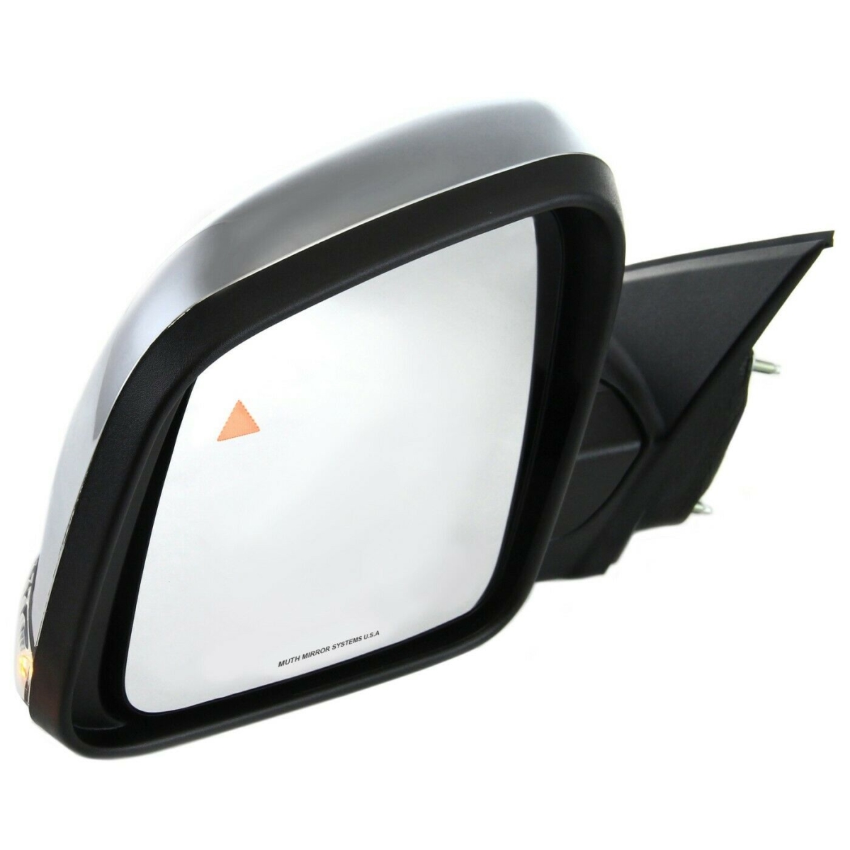 Replacement Power Door Mirror - Black - Direct Fit - Durable Design
