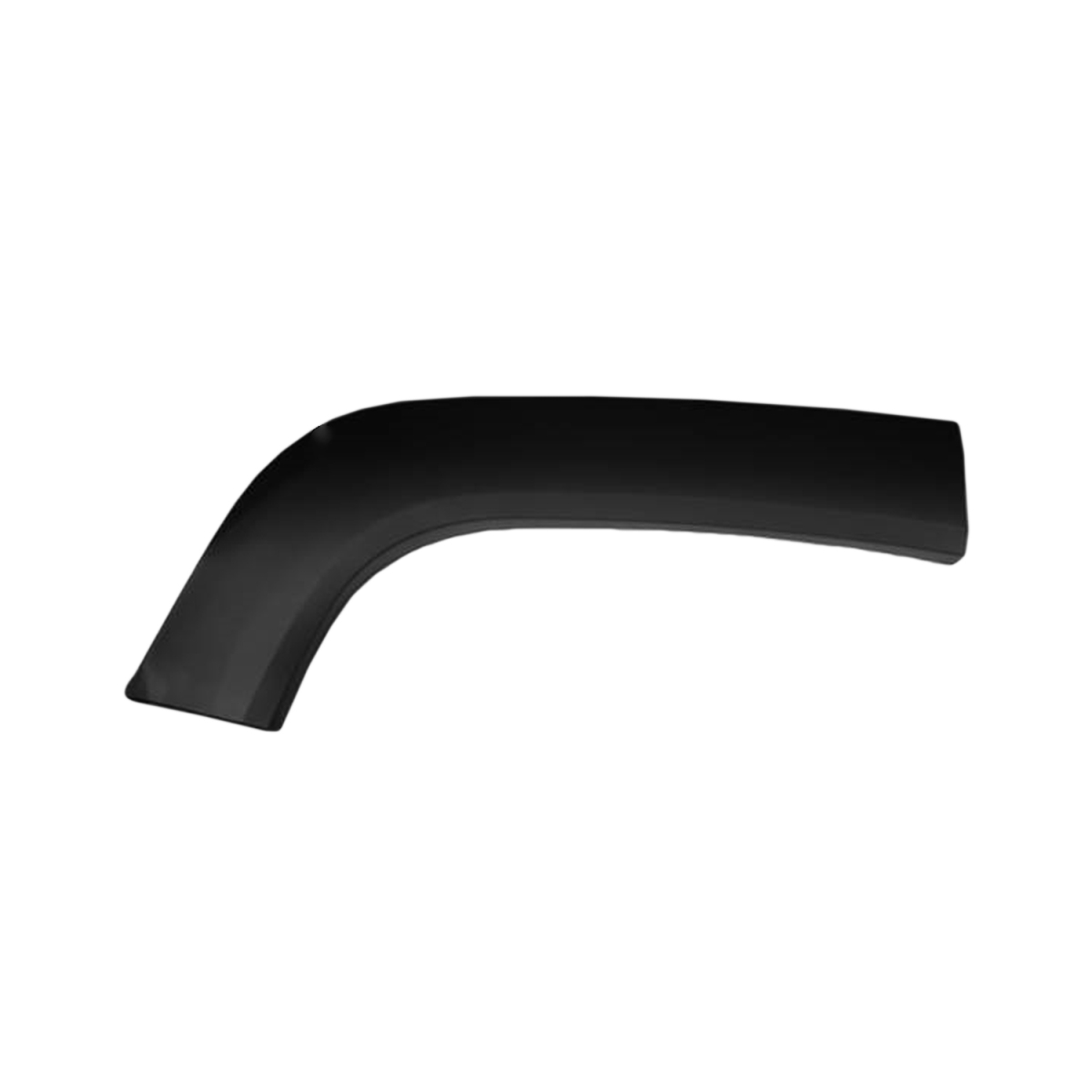 Rear Passenger Wheel Arch Trim - Black - Single Unit - Durable Alloy