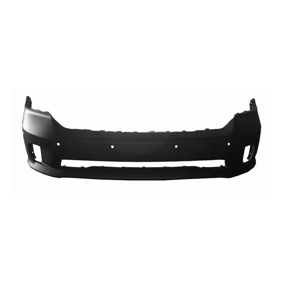 Replacement Front Bumper Cover - Black - For RAM 1500 Classic 2013-2023 - Direct Fit