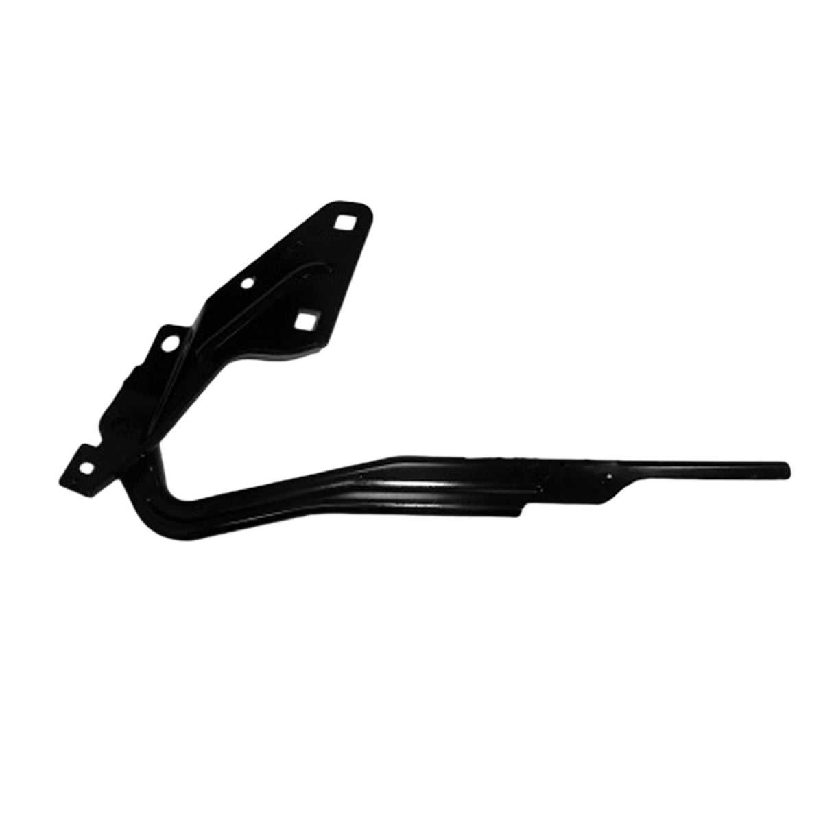 Replacement Driver Side Hood Hinge - Black - Single Unit - Durable Alloy