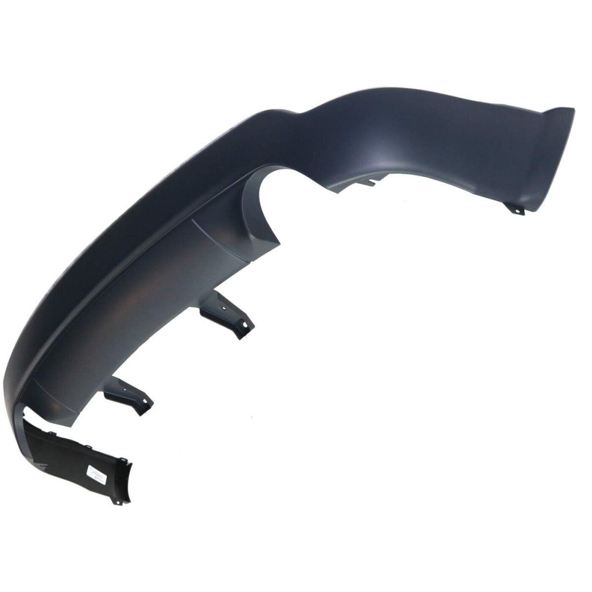 Rear Lower Bumper Cover - Black - Direct Replacement - Durable Alloy