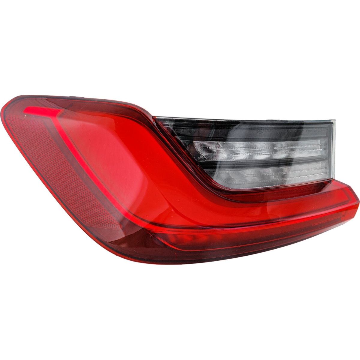 Replacement Driver Side Tail Light Assembly - Black - Direct Fit - Durable Design