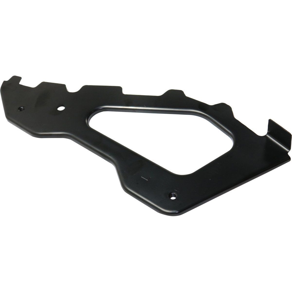 Driver Side Front Fender Bracket - Black - Direct Replacement - Durable
