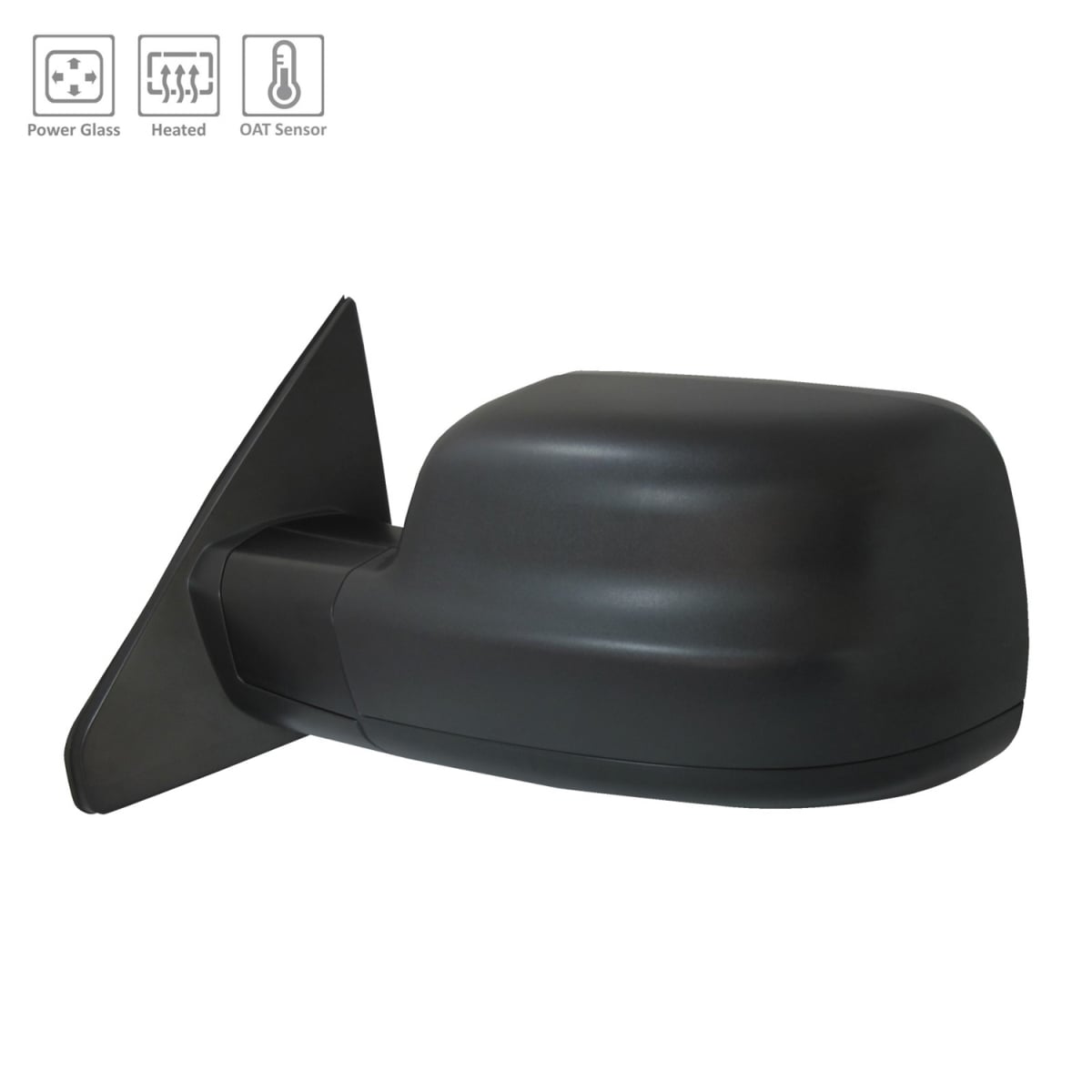 TA-CH1320471 Replacement Driver Side Power Door Mirror For RAM PICKUP-RAM-1500 2019-2023(CH1320471)