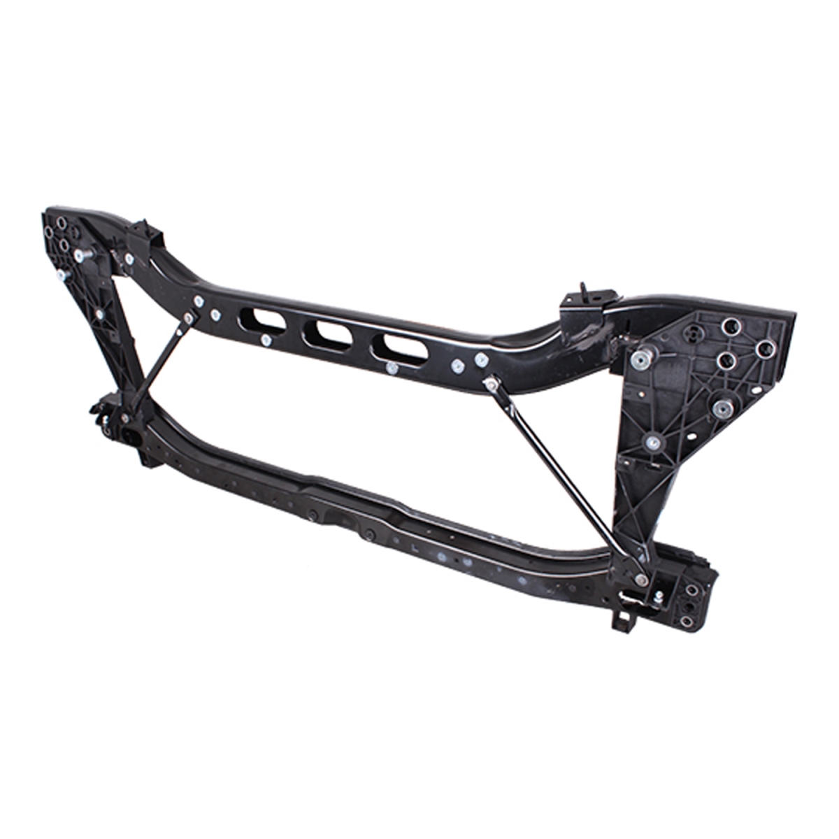Front Radiator Support - Black - Direct Replacement - Durable Alloy