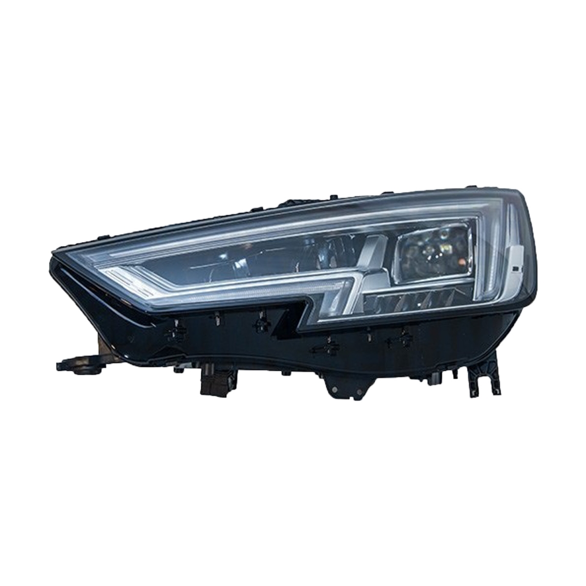 Replacement HID Headlight Lens & Housing - Black - 1 Piece - Direct Fit
