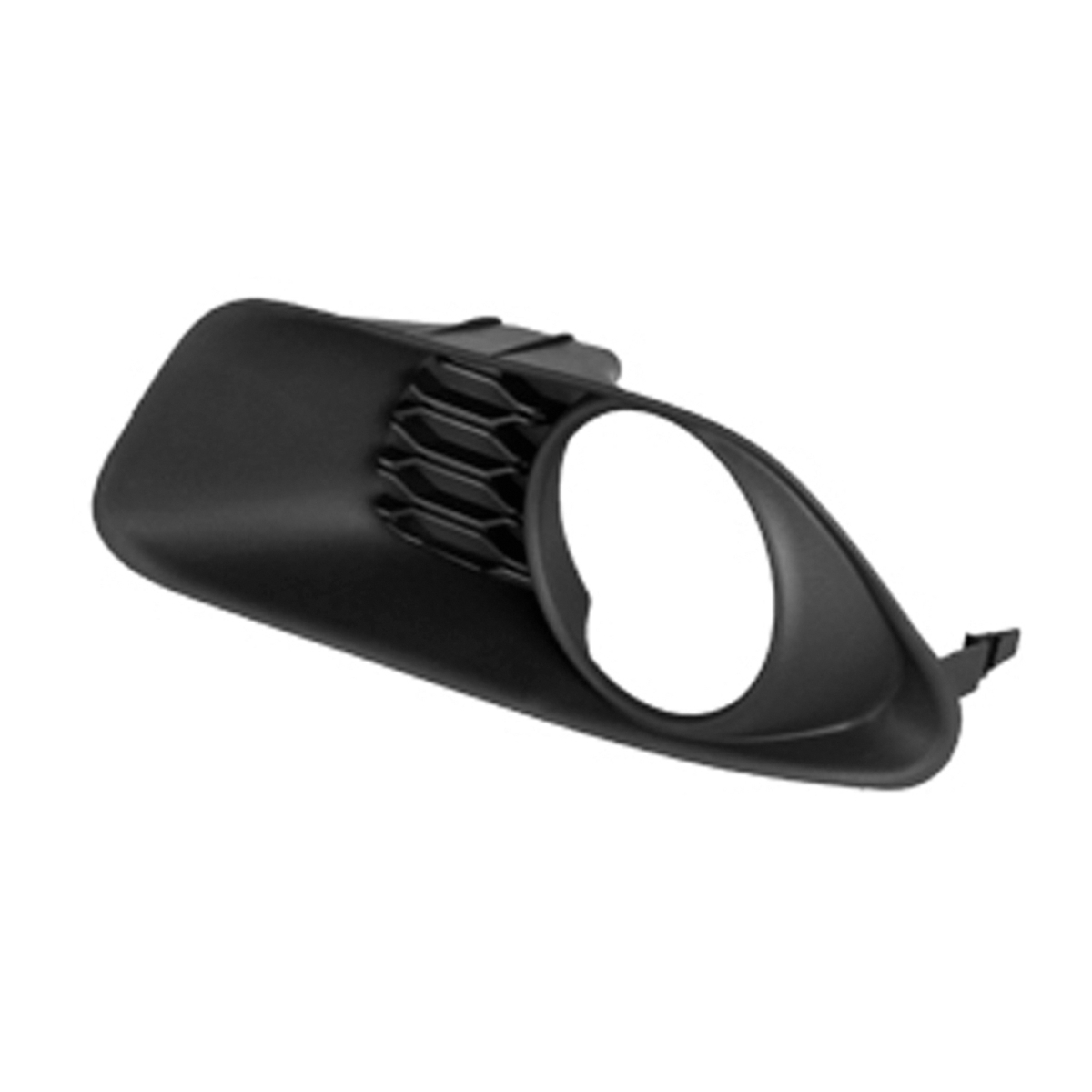 Fog Light Bezel - Black - Direct Replacement - Durable Construction