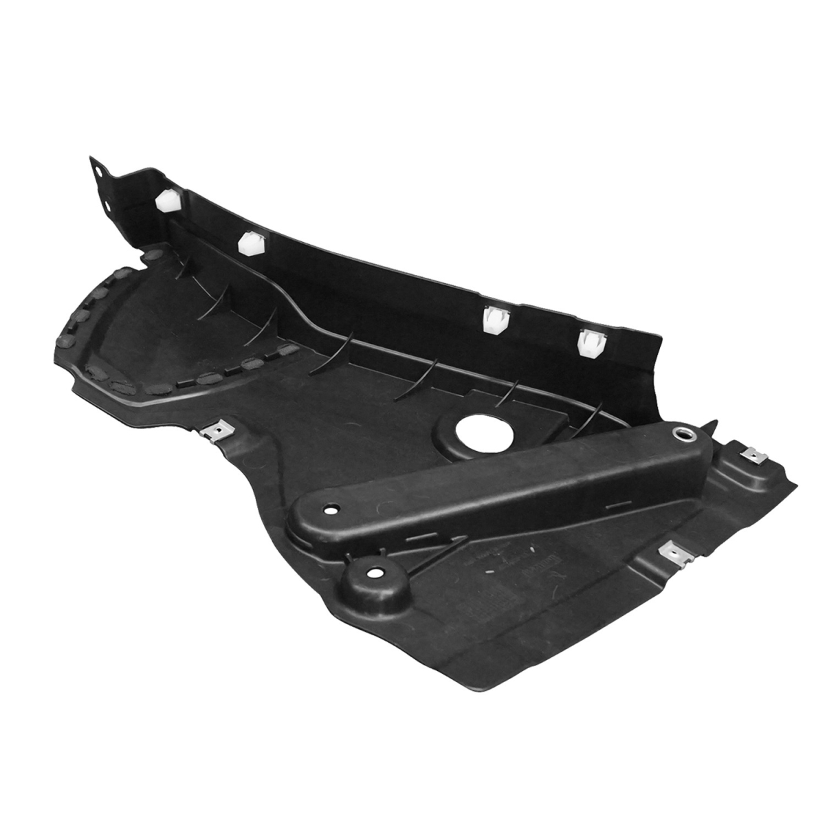 Replacement Fender Splash Shield - Black - Individual - Durable Protection