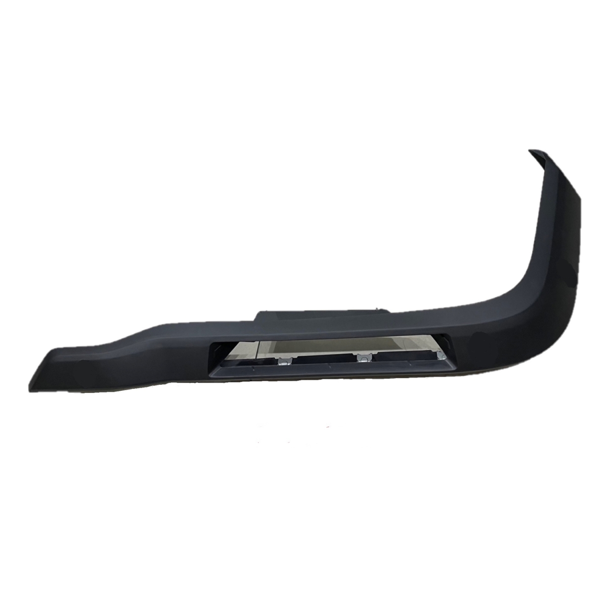 Replacement Rear Driver Side Lower Valance Panel - Black - 1 Piece - Durable Alloy