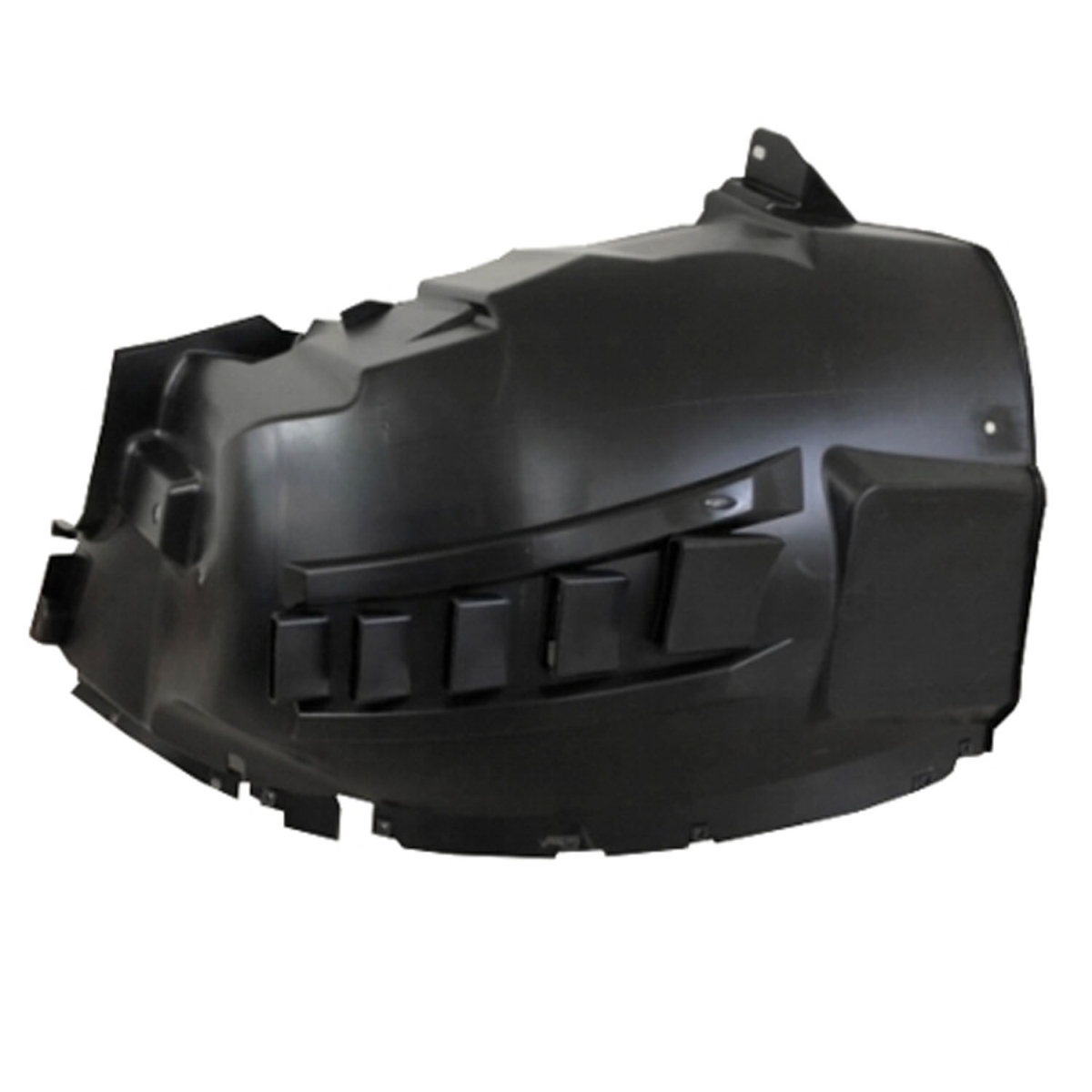 Front Passenger Fender Liner - Black - Direct Replacement - Durable