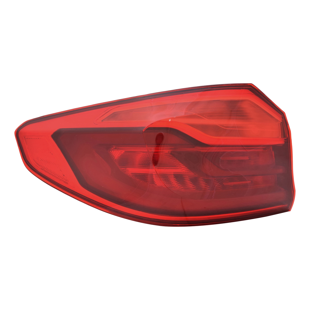 Replacement Driver Side Tail Light Assembly - Black - Individual - Durable Design
