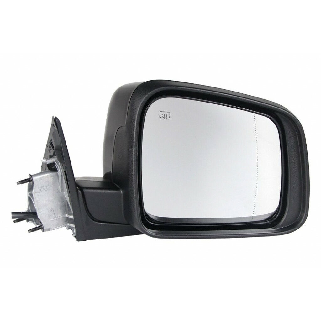 Replacement Power Door Mirror - Black - Single - Direct Fit