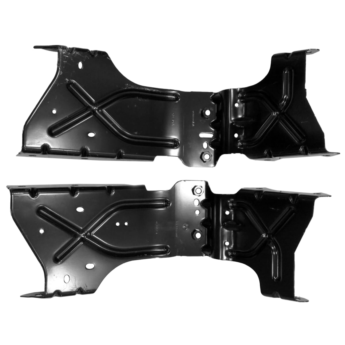 Bumper Mounting Bracket Set - Black - For RAM 3500 (2019-2023) - Durable Alloy