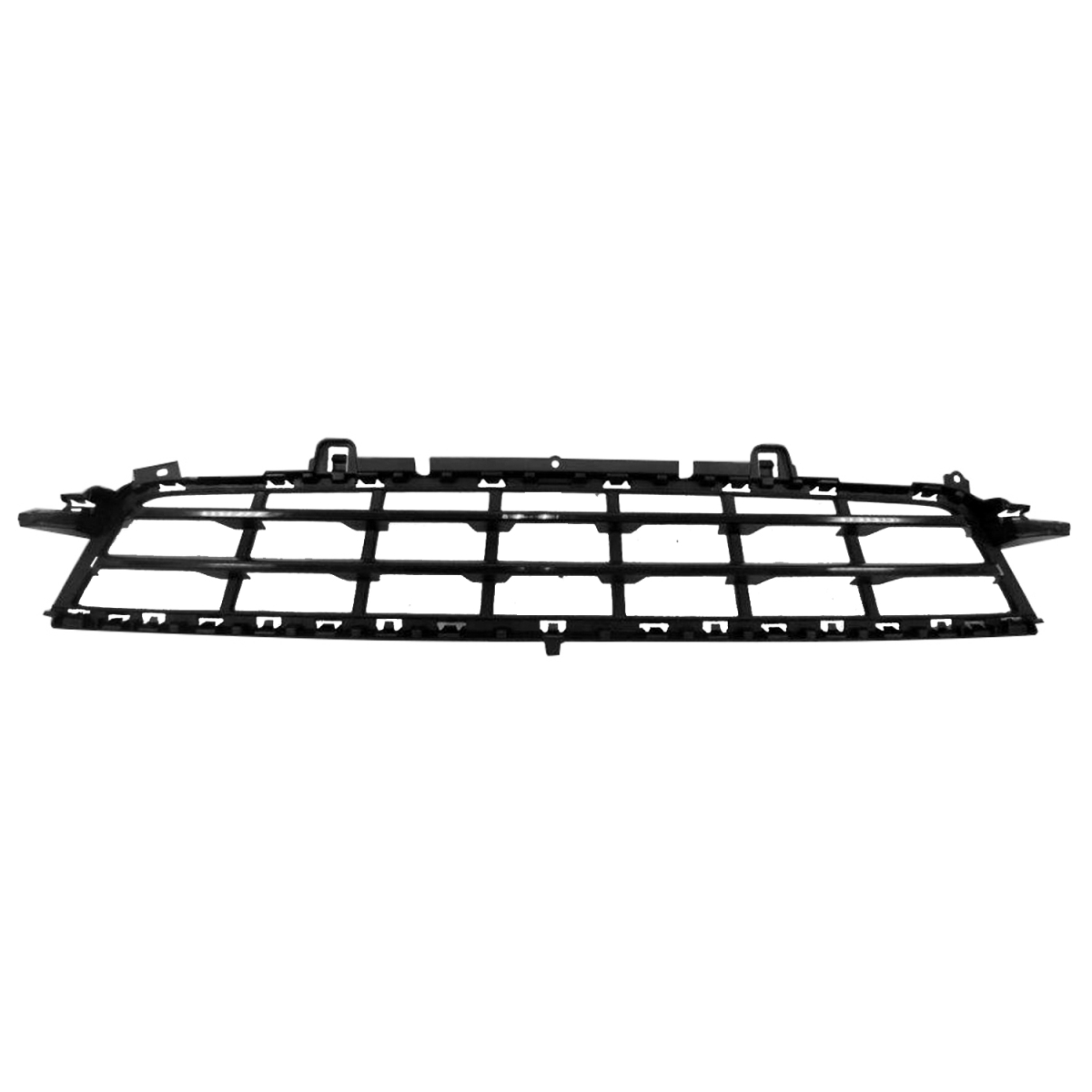 Replacement Front Bumper Cover Grille - Black - Direct Fit - Durable Design