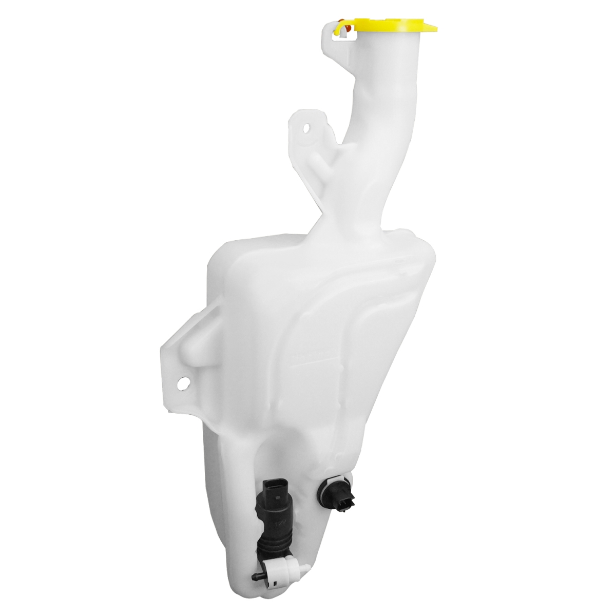 Replacement Washer Fluid Reservoir - Black - Direct Fit - Durable Construction