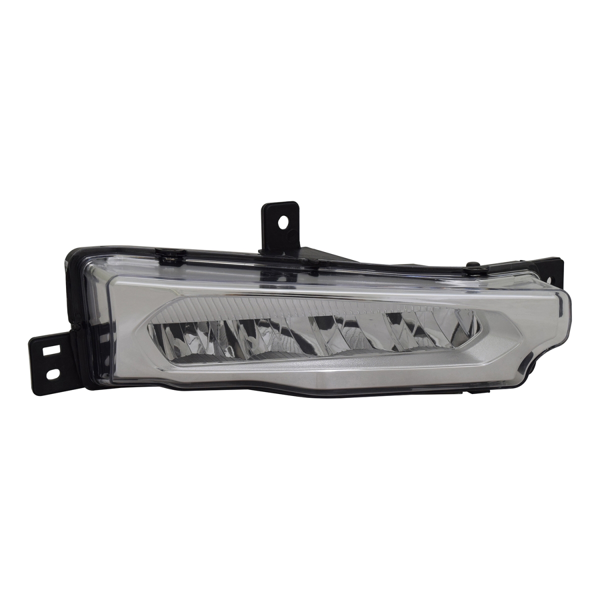 LED Fog Light Assembly - Black - Direct Replacement - Durable Design