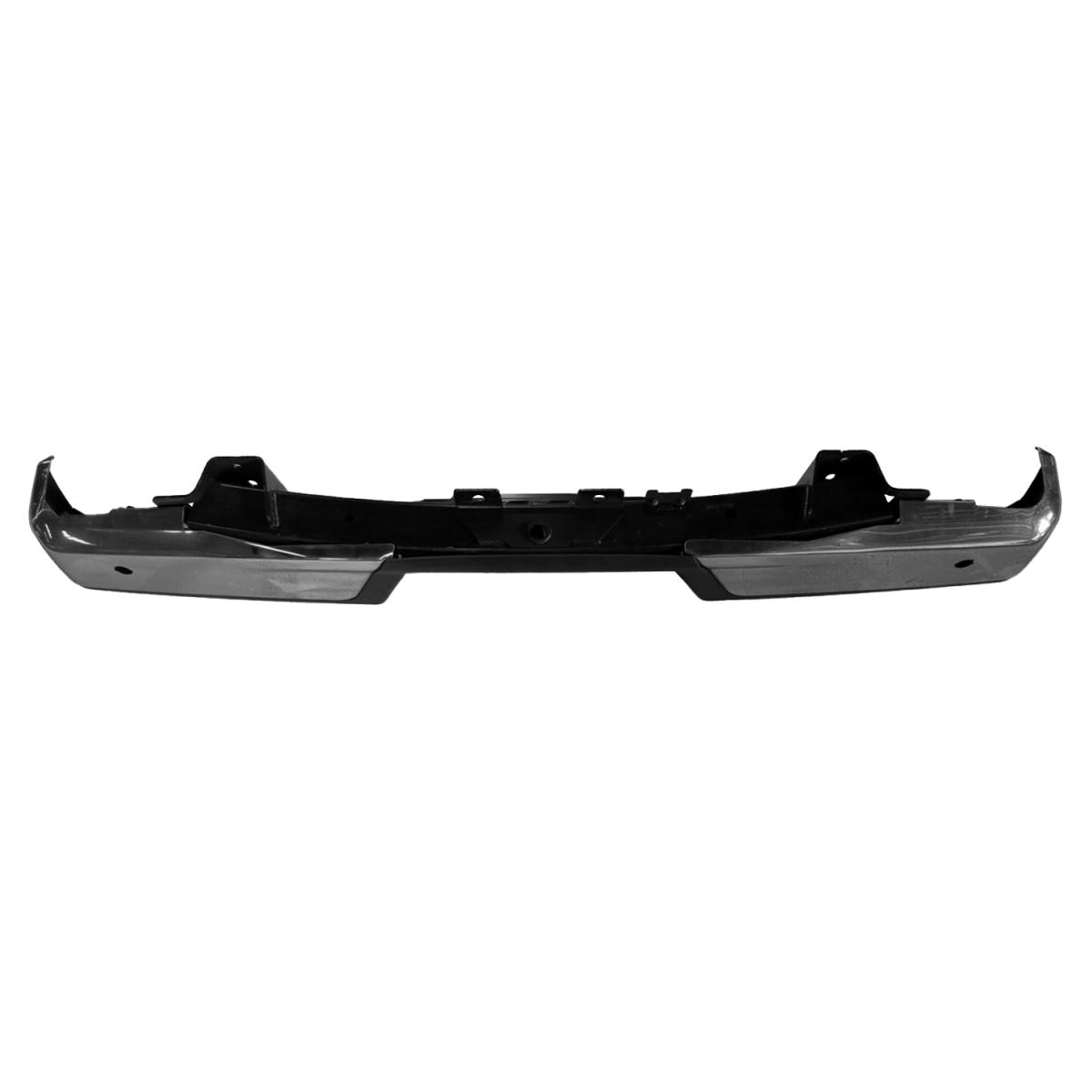 Replacement Rear Step Bumper Assembly - Black - Individual - Durable Design