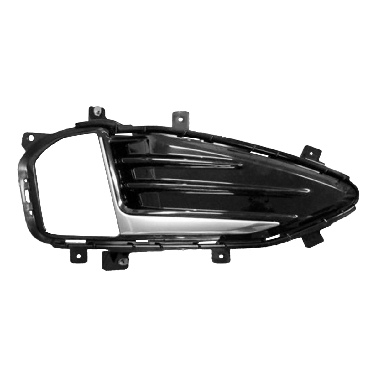 TA-FO1039188 Replacement Front Passenger Side Fog Light Bezel For FORD EDGE_ST 2019-2023(FO1039188)