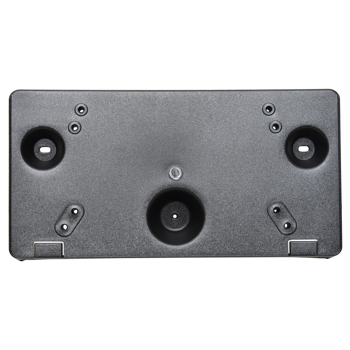 Front License Plate Bracket - Black - Direct Replacement - Durable Design
