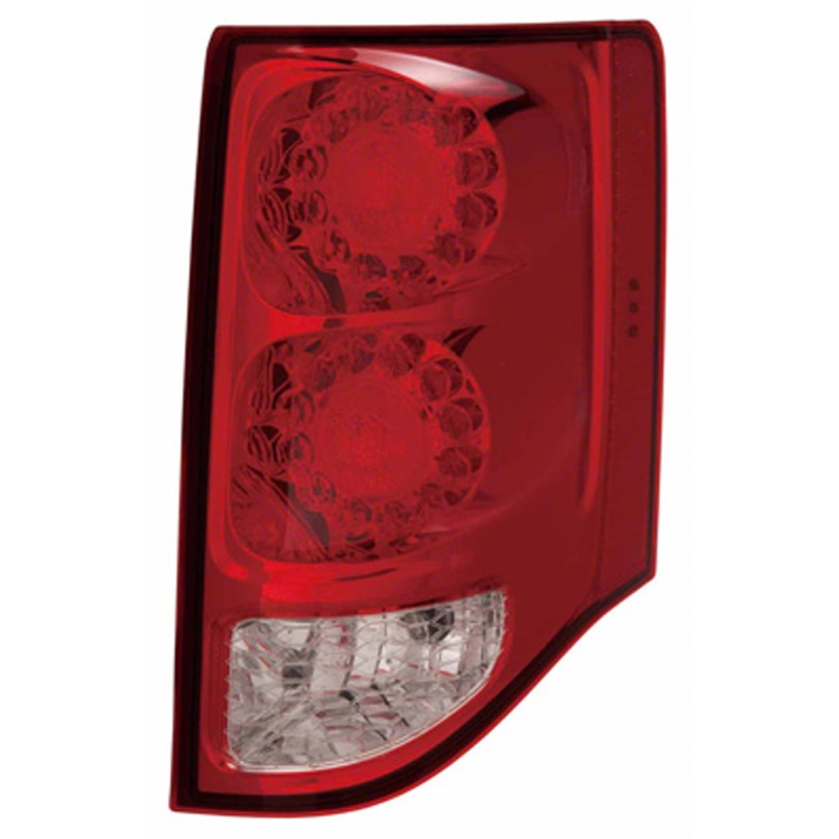 LED Tail Light Assembly - Black - Direct Replacement - Durable Design