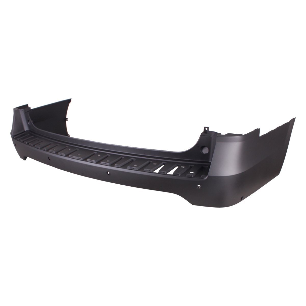 Replacement Rear Bumper Cover - Black - Individual - Durable Design