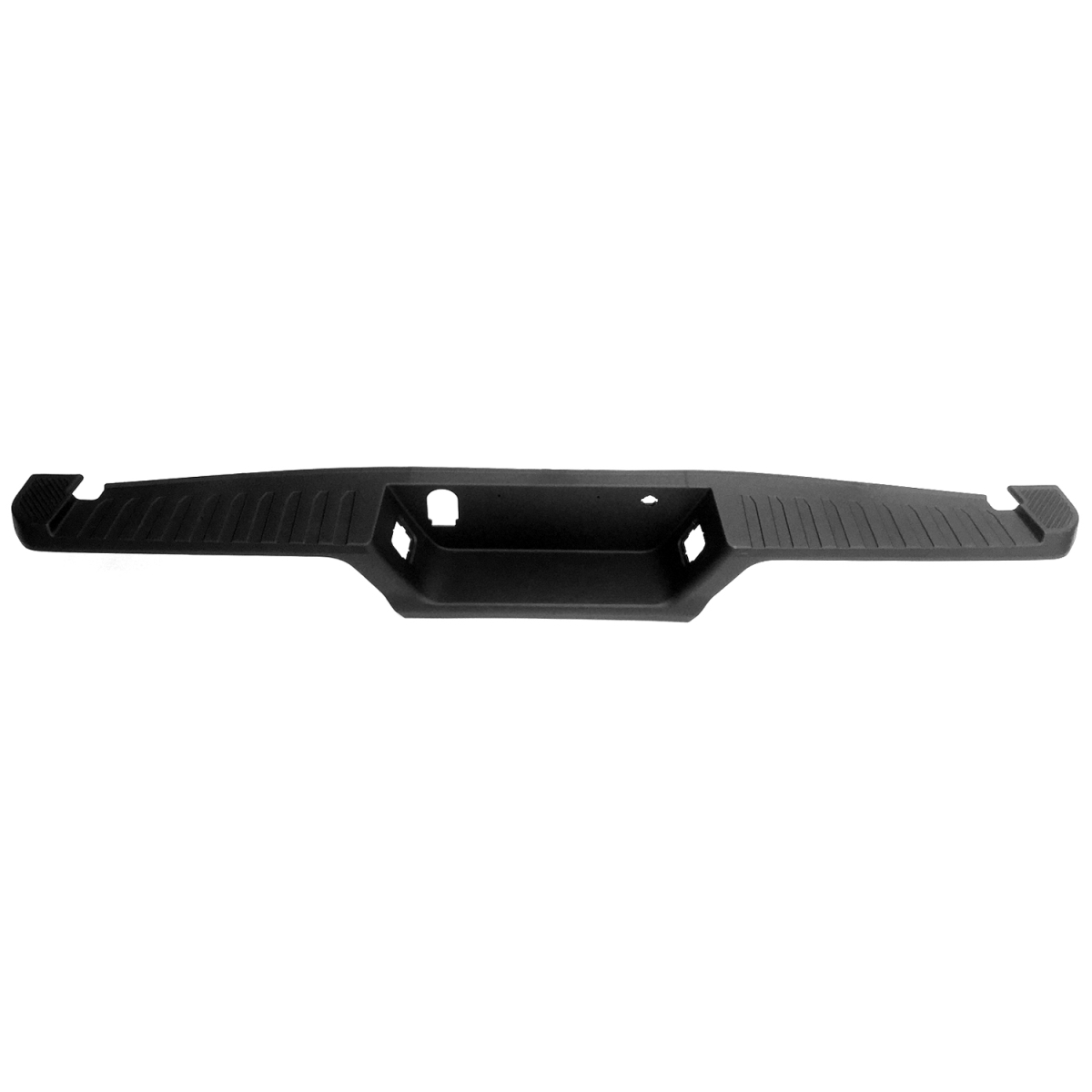 Rear Bumper Step Pad - Black - Direct Replacement - Durable Design