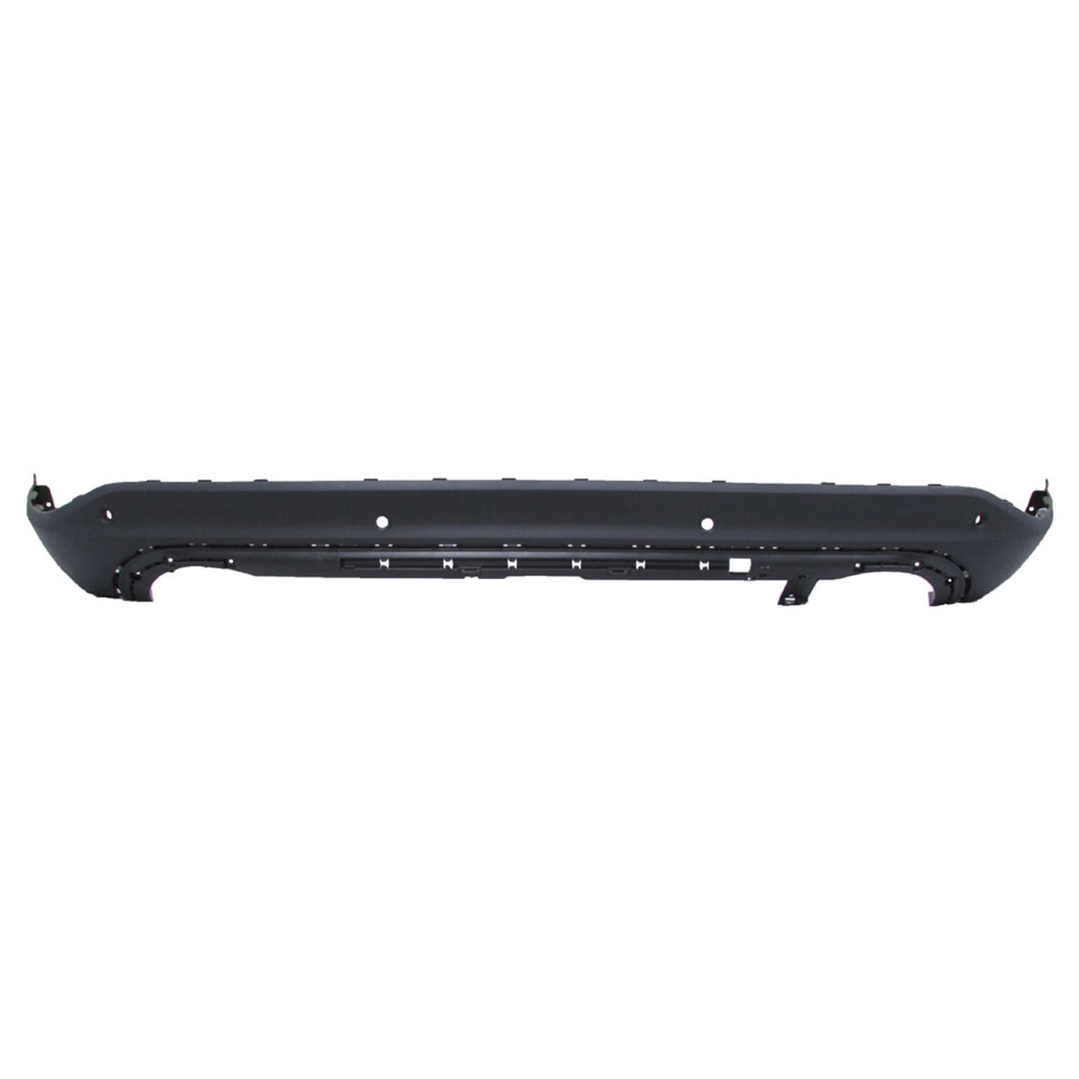 TA-FO1115158C Replacement Rear Lower Bumper Cover With Park Assist Sensor Textured Dark Gray Capa For LINCOLN CORSAIR 2020-2022(FO1115158C)