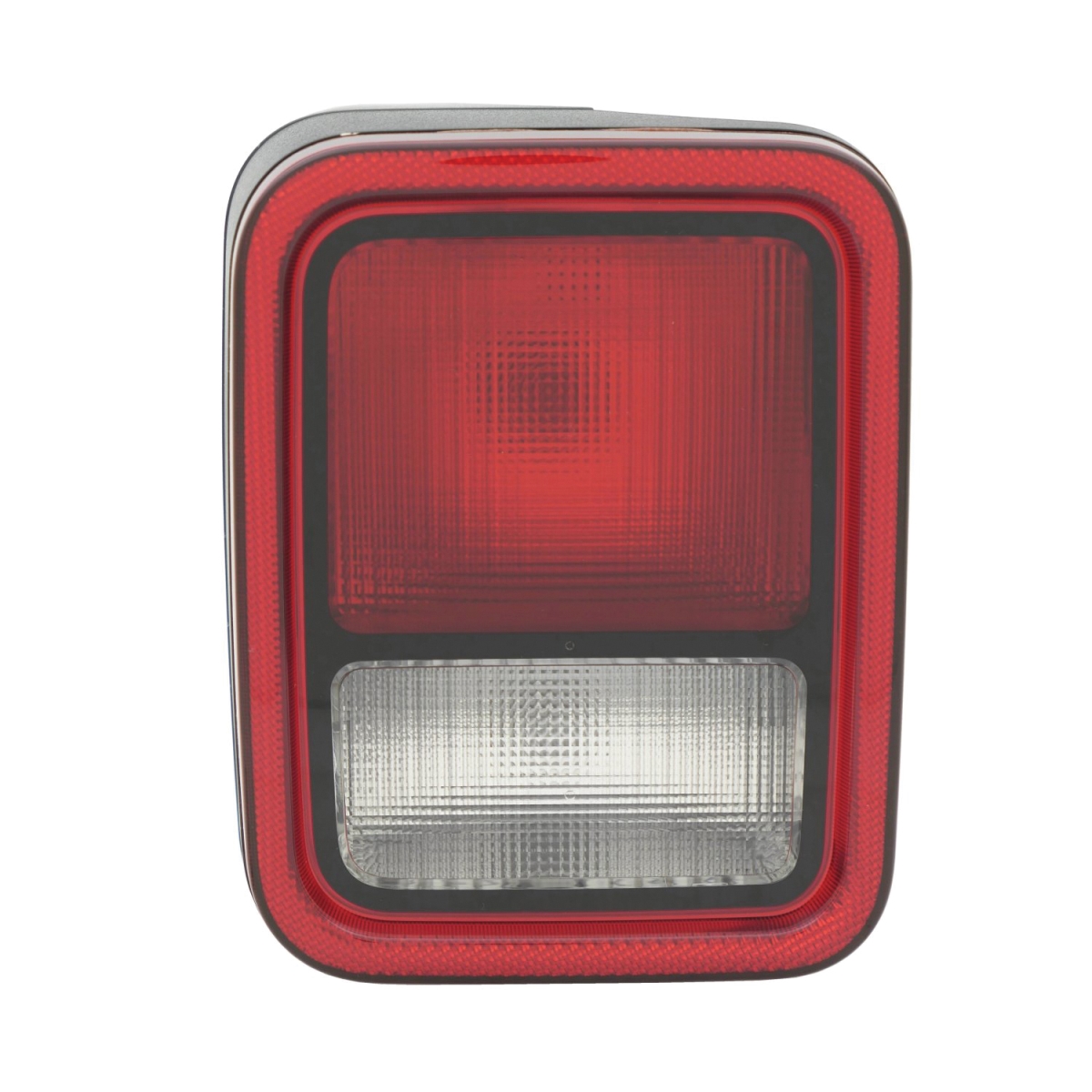 Replacement Driver Side Halogen Tail Light Assembly - Black - Individual - Direct Fit