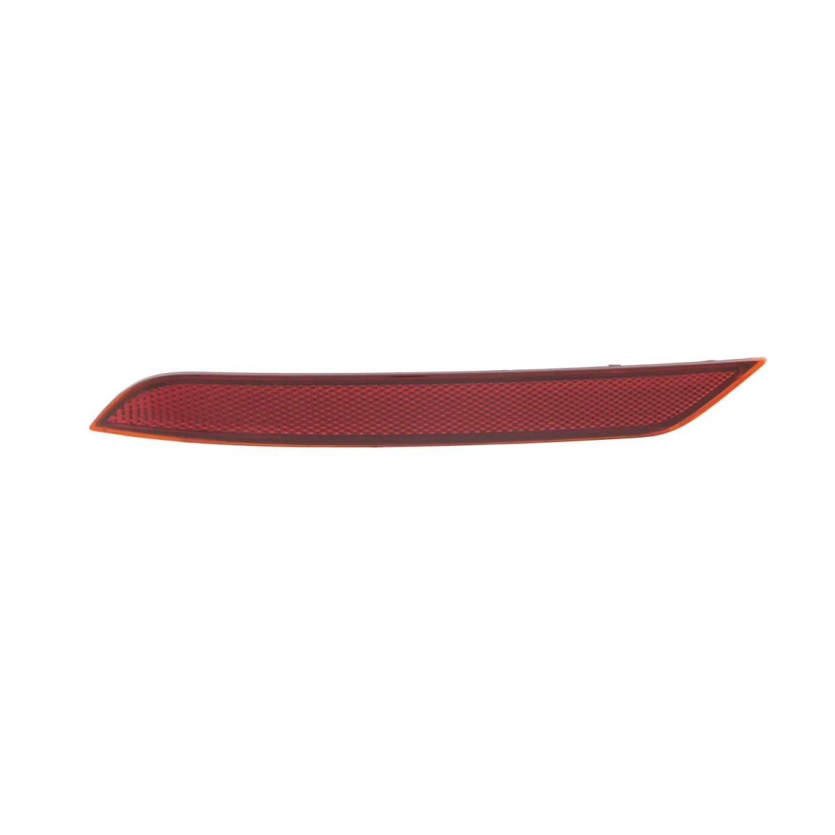 Replacement Rear Bumper Reflector - Black - 1 Piece - Direct Fit