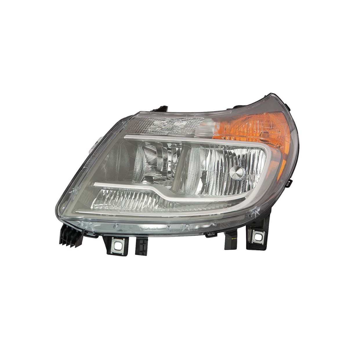 TA-CH2502254 Replacement Driver Side Halogen Headlight Assembly For RAM PROMASTER_3500 2014-2022(CH2502254)