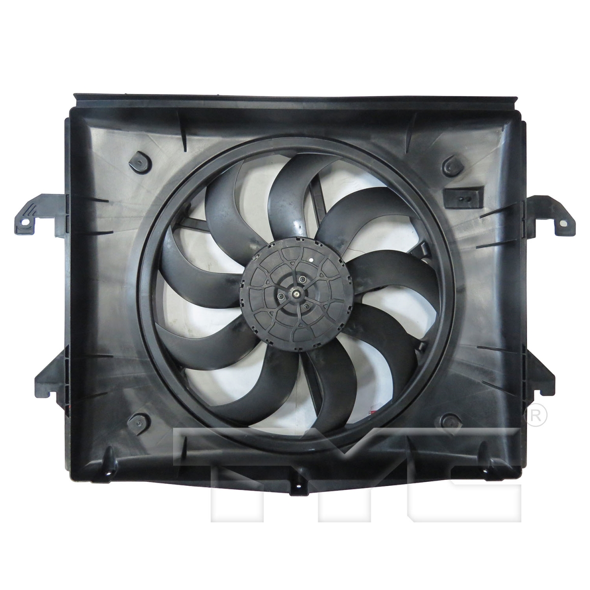 TA-CH3115194 Replacement Radiator And Condenser Fan Assembly With One Big Fan For RAM PICKUP-RAM-1500_CLASSIC 2013-2022(CH3115194)