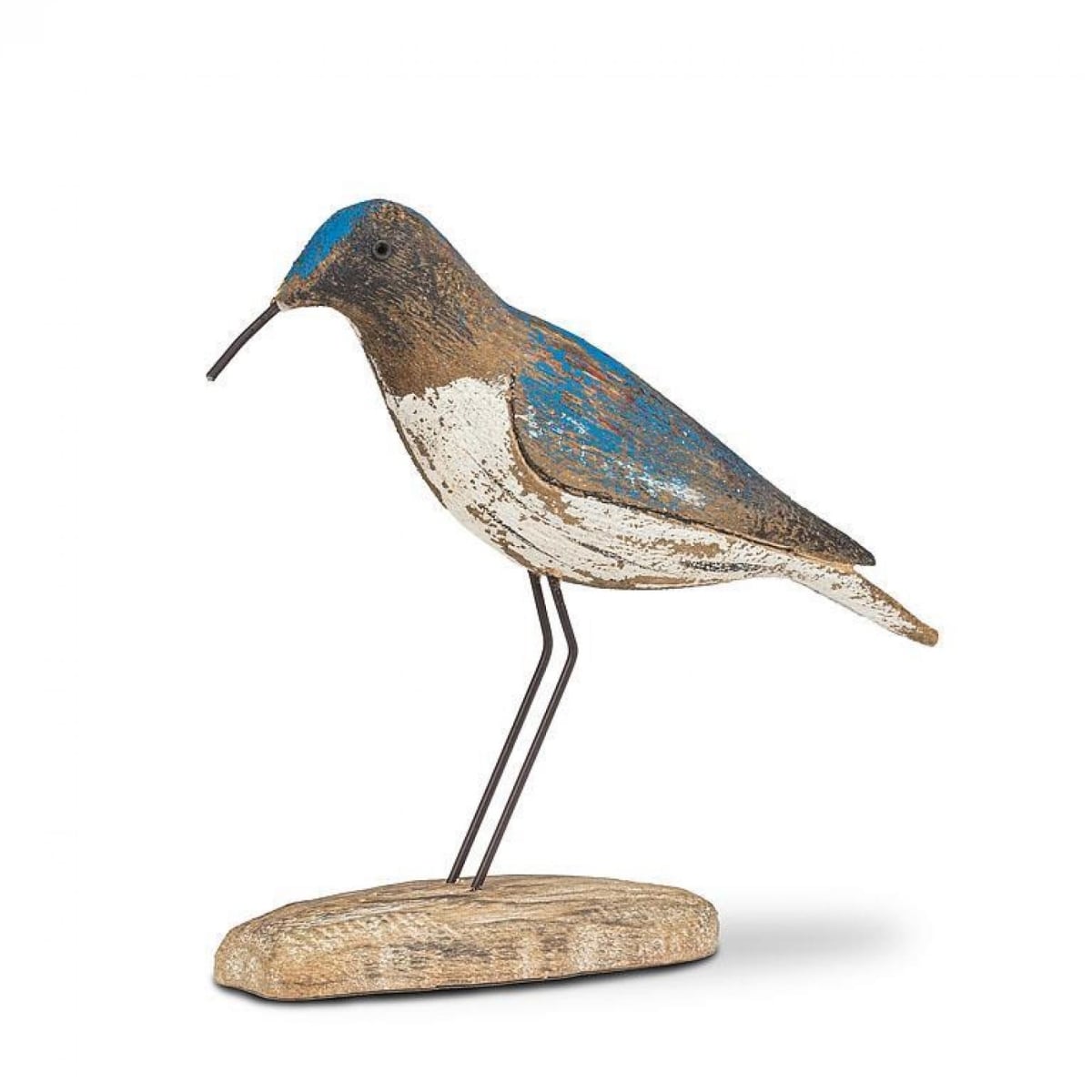UNBT-01104 Weathered Look Sandpiper On Base Figurine