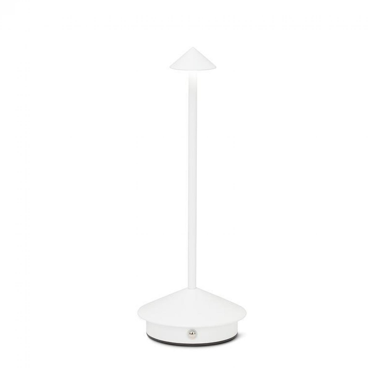 UNBT-00960 Slim Matte White Arrow LED Table Light Lamp