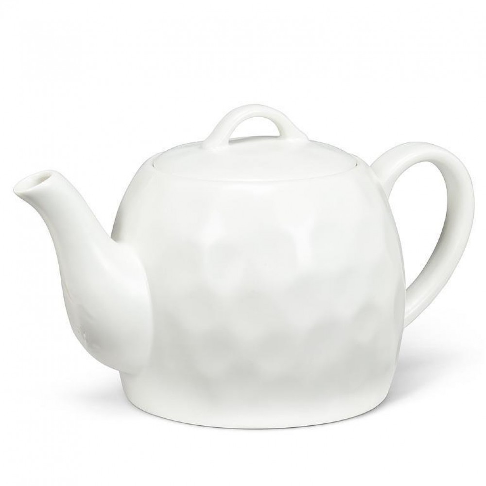 UNBT-00573 Matte White Teapot