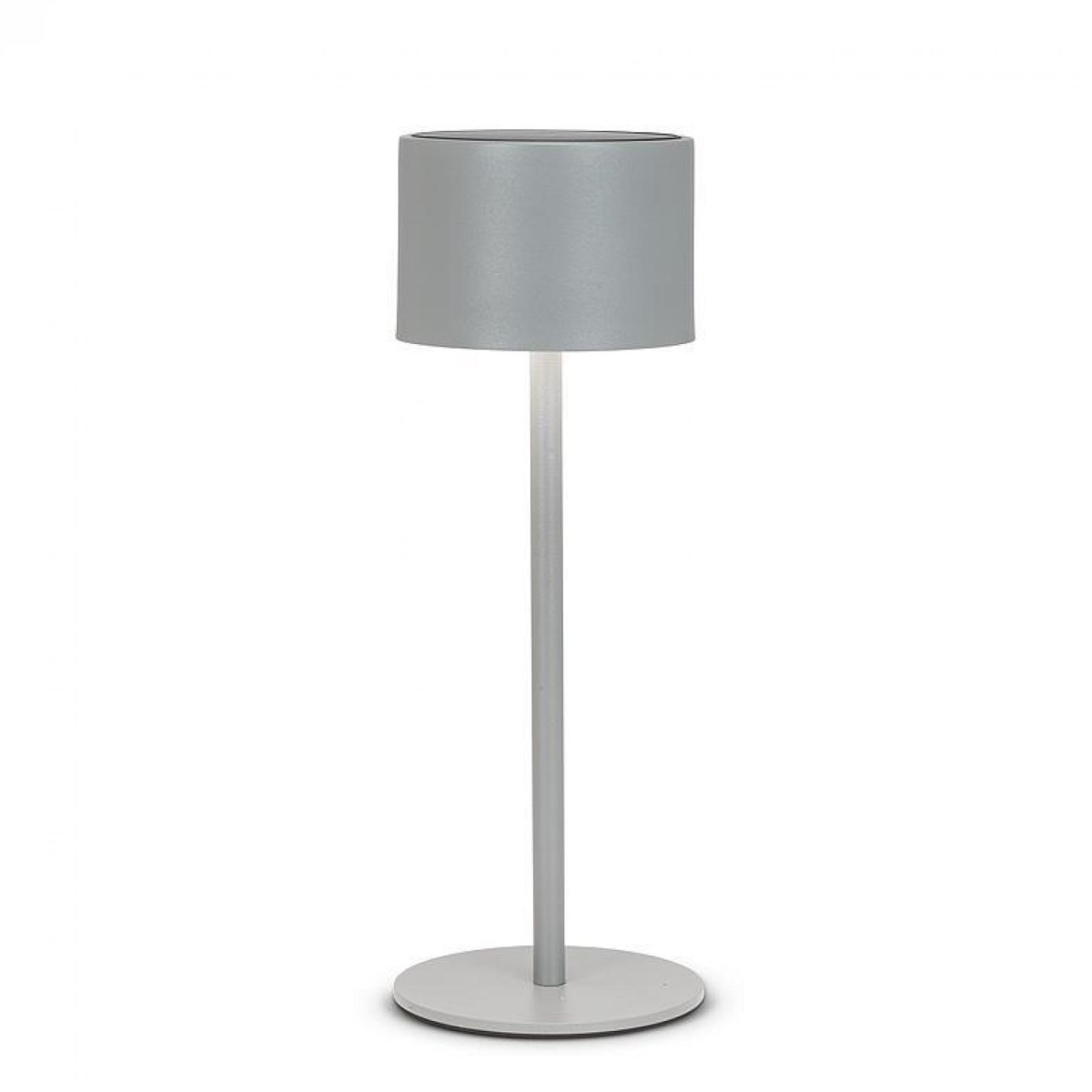 UNBT-00260 Classic Solar LED Outdoor Table Lamp - Dark Gray