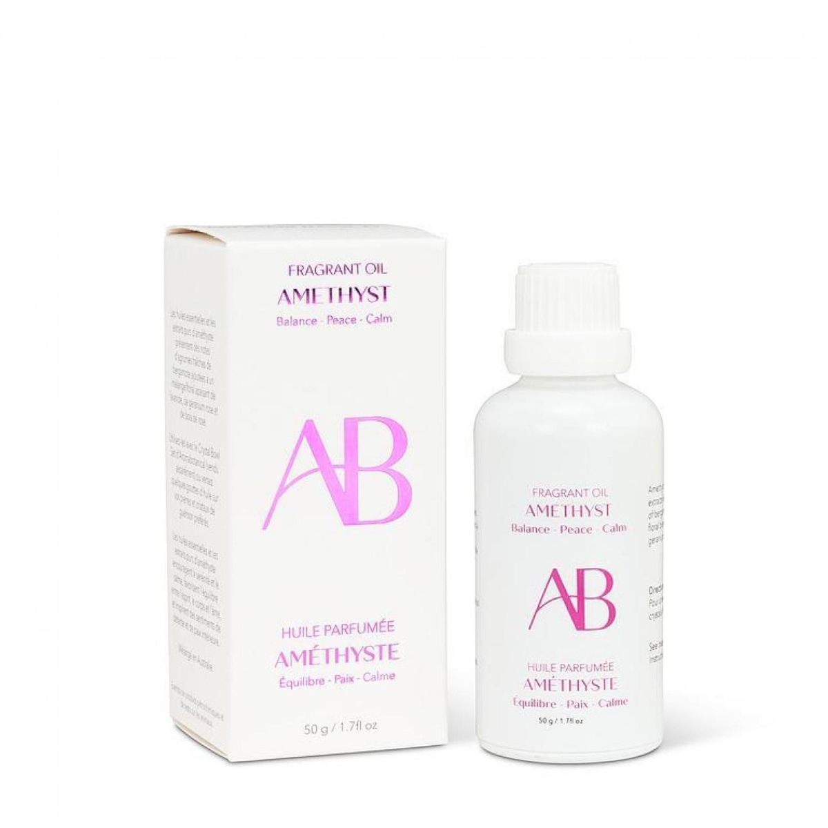 UNBT-00732 Refill- Amethyst Essential Oil - Clear